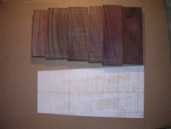 Laminated wood