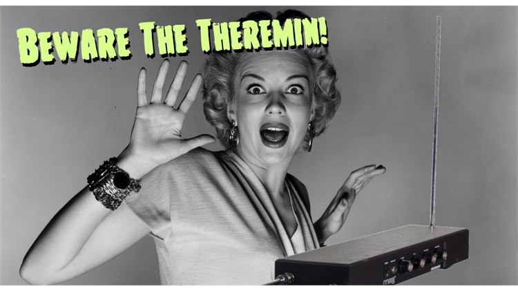 Theremin shop halloween music