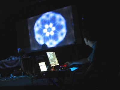 Greg doing Visuals 

2007