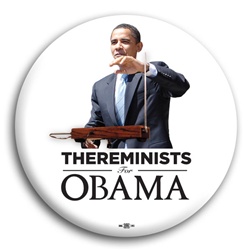 Thereminists For Obama button