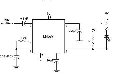 Tone Decoder Circuit by Adrian Bontenbal