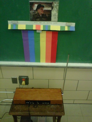 theremin in classroom