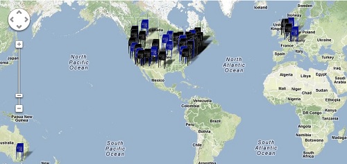 RCATheremin.com world map