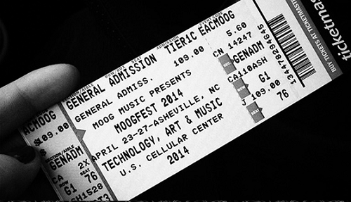 Moogfest 2014 Ticket