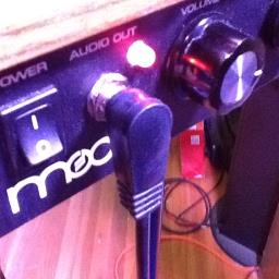 Mr Mute dual mode LED in mute condition.
