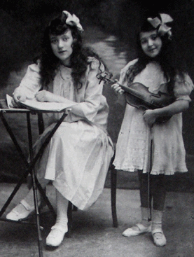 Nadia and Clara As Children