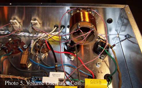 volume oscillator coils