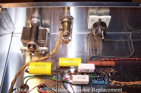multi-section resistor