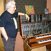 Moog with moog patch synth